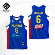 GILAS PILIPINAS JORDAN CLARKSON FIBA FULL SUBLIMATED JERSEY FREE CUSTOMIZE NAME AND NUMBER