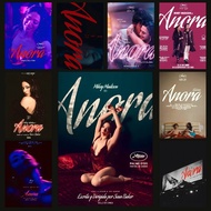 Love Movie ANORA Poster Stickers Caf é Bar Room Wall Decoration