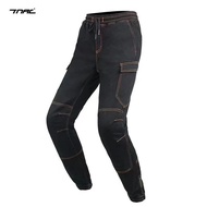 TNAC TNAC Motorcycle Cycling Pants Jeans Overalls Shock-resistant Small Feet Slim-fit Motorcycle Ra