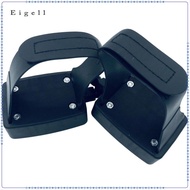 Eigell Exercise Bike Pedals with Straps Reinforced Exercise Cycle Velcro 1-2