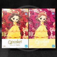 22年9月新貨！全新未開封 行版/日版 Banpresto Q-posket Qposket Flower Style 貝兒 Belle 迪士尼 Disney 組立式景品