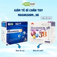 Supplement Magnesium and vitamin 3B - Reduce numbness in limbs - Magnesium 3b - Box of 100 tablets