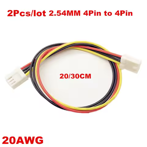 2Pcs/lot ITX FDD Floppy 4Pin Female 2.54mm to 4Pin Female dual 4Pin small 4pin Converter power suppl
