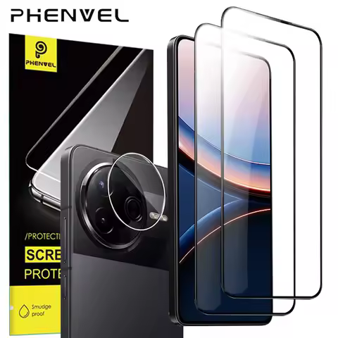 Fingerprint unlock Oleophobic Protective Glass For POCO F7 Ultra / F7 Pro Anti Glare Tempered Glass 