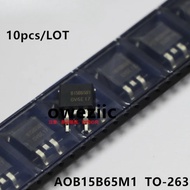 5pcs 100% New Imported Original AOB15B65M1 B15B65M1 TO-263  MOS FET 30A 650V