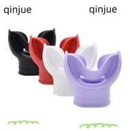 QINJUE Snorkel Regulator Mouthpiece, Comfortable Diving Equipment Scuba Regulator Mouthpiece, Silico