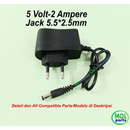 5V 2A Modem Router CCTV Adapter 5 2 Ampere 5.5x2.5VOLT