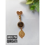 HITAM Qiroati BLACK PIN BROS MODEL 10/DAGU BROS/HIJAB BROS