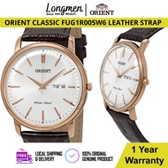 [Klang Longmen] Orient Classic FUG1R005W6 FUG1R003W9 Leather Strap Quartz Men's Watch
