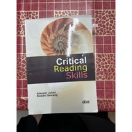 CRITICAL READING SKILLS (ELC 501)
