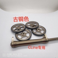 Suitable for Brompton Brompton A/C LineCNC7075 Aluminum Alloy Bearing 65mm Easy Walking Wheel