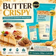Butter Crisps /Paillete Feuilletine/ Kepingan Rangup Mentega 100G/250G/ 500G HALAL