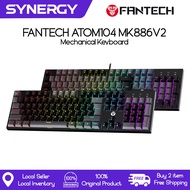 Fantech Gaming Keyboard Atom104 Sumi Edition MK886v2 with 3 Pin Hot Swappable Switch