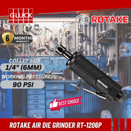 RT-1206-P ROTAKE RT-1206-P 1/4" AIR DIE GRINDER HEAVY DUTY