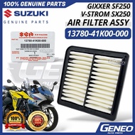 [13780-41K00-000]SUZUKI GIXXER 250 SF250 AIR FILTER ASSY 100% ORIGINAL SUZUKI PARTS