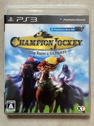 日版 PS3 KOEI TECMO KT CHAMPION JOCKEY GALLOP RACER & GI JOCKEY 風速神駒 馬場大亨 街機移植日本賽馬育成名作 PLAYSTATION MOV