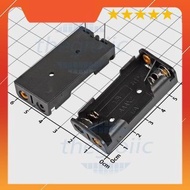 [5 Pieces]- Battery Box, 2xAAA Battery Tray Through PCB Soldering Hole