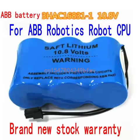2024 Brand new ABB robot CPU battery 3HAC16831-1 10.8V 3HAC13150-1 ABB battery LS33600 group Pack wi