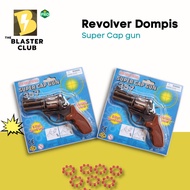 Dompis Doblis Toy P1stol Capgun Mainan Jadul Full Metal Besi