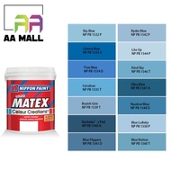 (1532-1560) 1L Nippon Paint Interior Super Matex Magical Blues & Purples