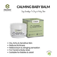 Remdii Calming Baby Balm 30gm - Itchy Skin, Ezema, Sensitive Skin, Rashes, Nappy Rash,  Krim Gatal