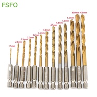 Steel Hex Plastic Wood hex drill bit HSS Shank Quick Change DIY tool Drill Bit