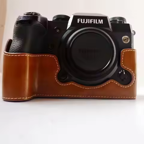 Camera Half Body Set Case for Fujifilm Fuji X-H1 XH1 PU bag Cover Accessories Mirrorless System Came