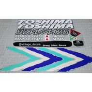 TOSHIMA M26 bicycle sticker