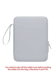 平板電腦手提包相容於 iPad、三星、小米、聯想、華為，適用於 10.5 至 12.9 吋平板電腦套袋，防震袋多口袋