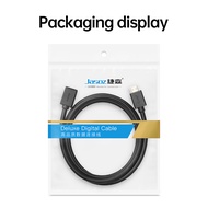 Jasoz สายเคเบิลต่อขยาย HDMI Extension Cable 4K HDMI Male to Female ตัวผู้ เป็นตัวเมีย สําหรับโปรเจคเ