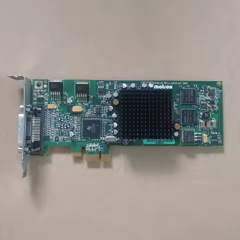 High QualityFor Matrox MGI G55-MDDE32LPDF G550 PCI-E X1 Graphics Card 375-3433-01