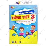 Sách -Combo 2 Quyển Bài Tập Hàng Ngày Toán + Tiếng Việt Lớp 3 ( Tập 1)