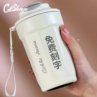 316 Stainless Steel Coffee Cup Gift Souvenir Coffee High-value Thermos Cup Water Cup Octagonal Cup