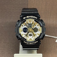 Casio G-Shock GMA-S120GB-1A Gold &amp; Silver Accents Black Resin Ladies Sport Watch