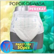 Adult Diapers/Diapers Adhesive Size M Contents 50pcs