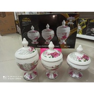 TOPLES AK-333 3PCS CANISTER SET FIORENZA