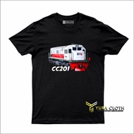 Distro CC 201 Train Locomotive Men's T-shirt