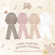 FOS Bamboo Kids PJs (Long Sleeves) - Original Children's Long Shirt Set