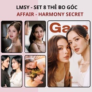 LMSY set of 16 cards C Harmony Secret, Affair The Series, LM lookmhee, SY sonyasarann