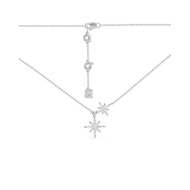 Hong Kong Direct Mail APM MONACO Silver Ladies Necklace AC6424OX