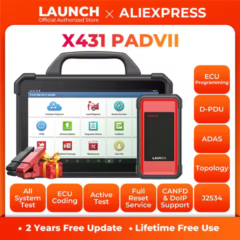 LAUNCH X431 PAD 7 VII PAD7 PADVII Car Diagnostic Tools J2534 Smartlink Automotive Scanner Auto Diagn