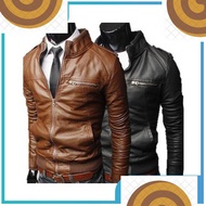 baju jaket kulit lelaki men leather jacket motosikal ss2705as2