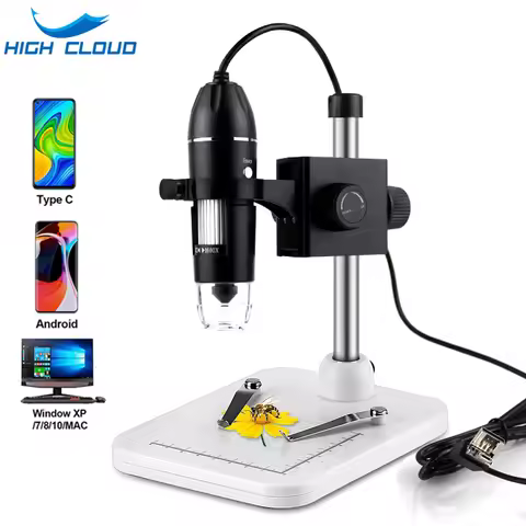 1600X 1000X USB Microscope Handheld Portable Digital Microscope USB Interface Electron Microscopes Z
