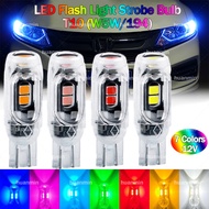 【Ready Stock】T10 Bulb Motorcycle Signal Light Led Blinker Bulb Led Fast Blinking Turn Signal Bulb Fl