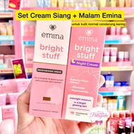 Emina Bright Stuff Day + Night Cream Set - Day Night Cream - Emina Day and Night Cream - Bright Stuf