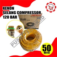 Xenon Compressor Air HOSE 120Bar 50meter STEAM PREASSURE HOSE 50M