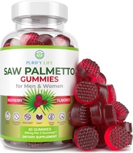 Vegan Saw Palmetto for Women & Men - Potent Saw Palmetto Extract, Prostate Supplements for Men, DHT