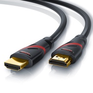 CSL - 12.5m 4K UHD HDMI 2.0b Cable - 30Hz 1080p 4x4x4 18 Gbps Ultra HD - High Speed Ethernet Lead - ARC CEC Deep Color -
