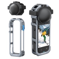 Insta360 X5 X4 Camera Cage Aluminum Alloy Protective Vlogging Camera Frame Utility Frame Metal Cage 