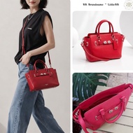 "Express Delivery" Authentic COACH Light Flaw BLAKE CARRYALL 25 (COACH F55665) Red Bag Shoulder Carr